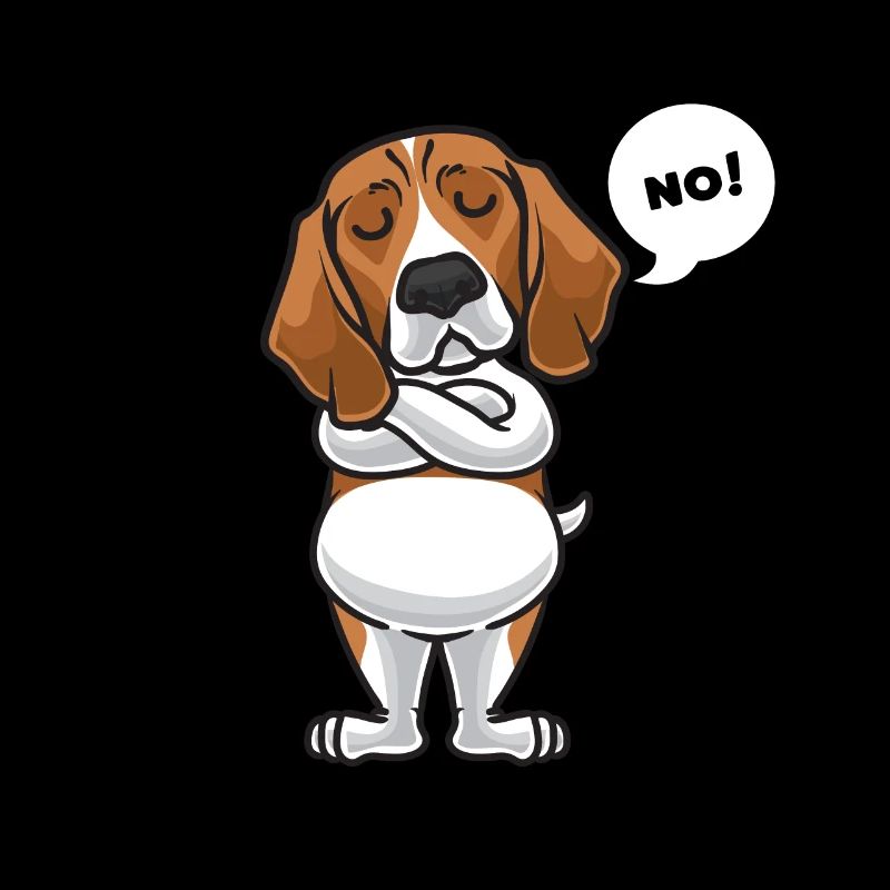Stupide Beagle chien drôle
