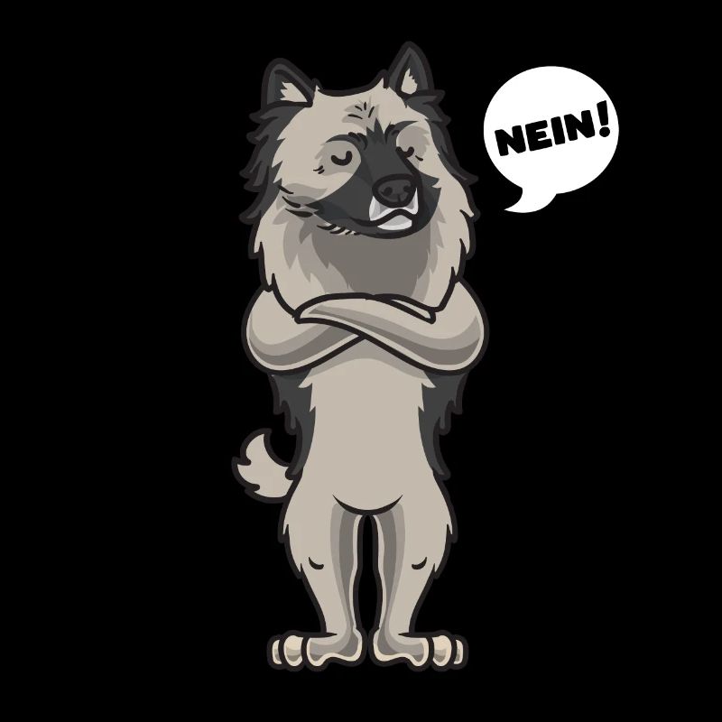 Sturer Wolfsspitz Keeshond