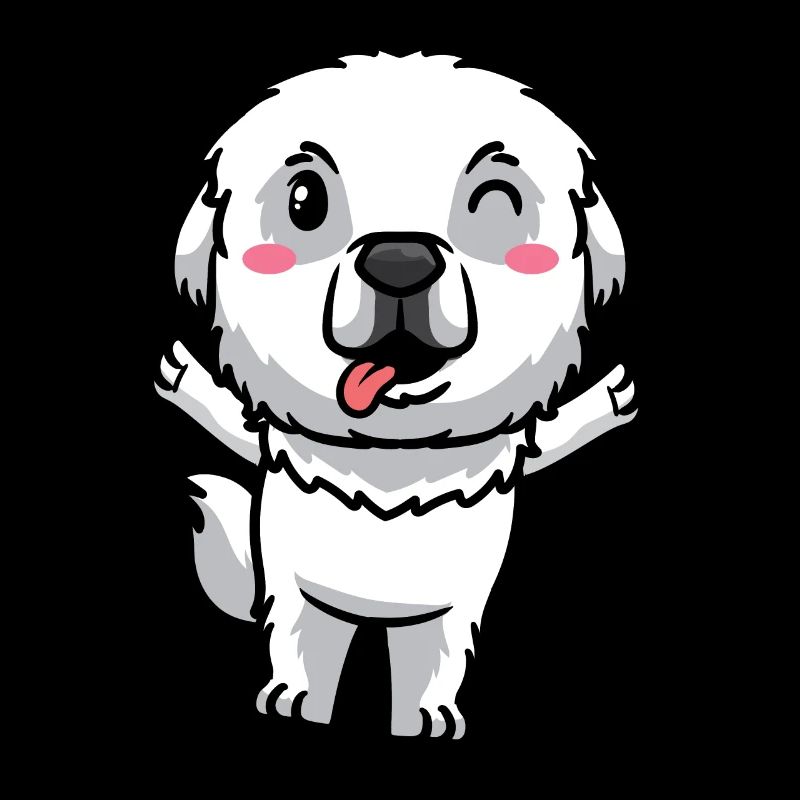Pyrenäenberghund Hund Emoticon