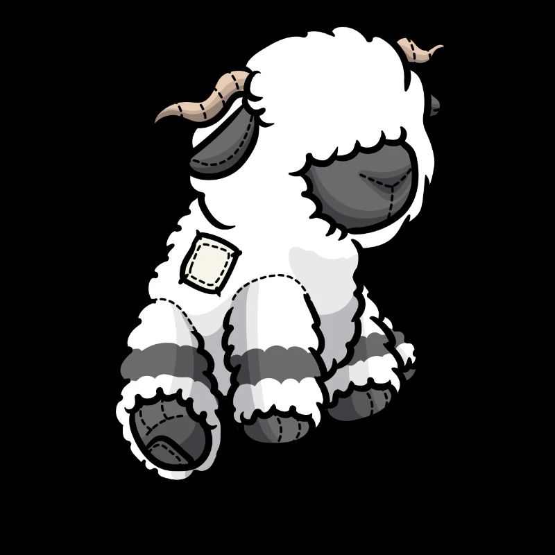 Valais black-nosed sheep sheep