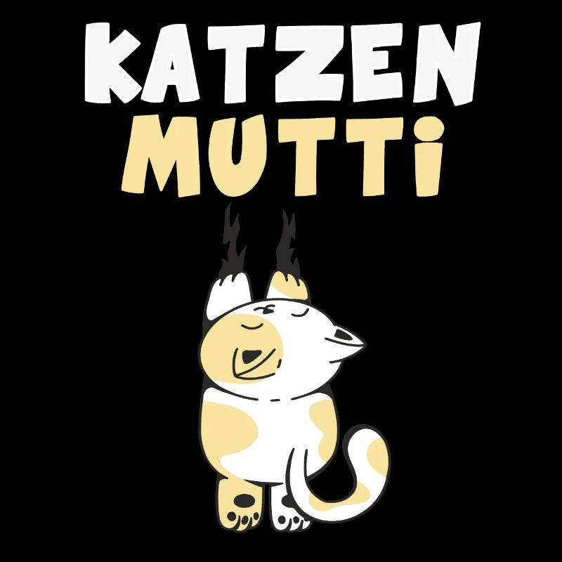 Süße Katzen Mama