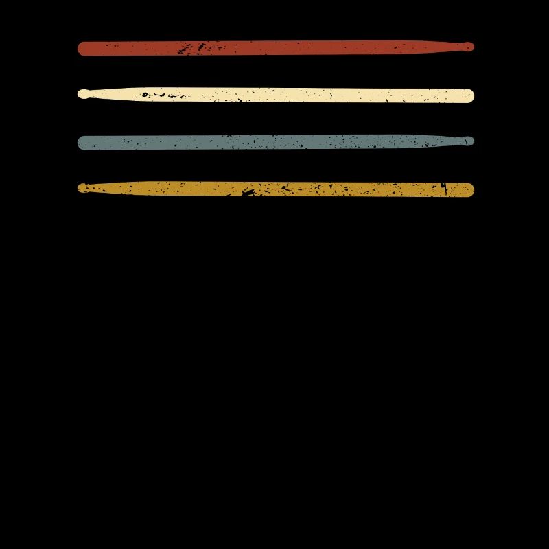 Retro Schlagzeuger Drumsticks Batteur