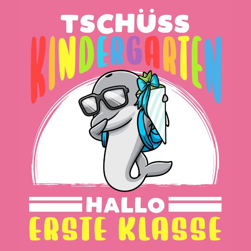 Schulkind Einschulung Delfin