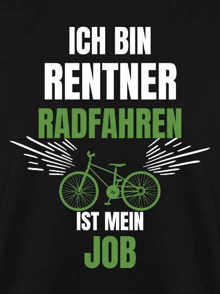 Radfahrer Fahrrad Rentner Ruhestand