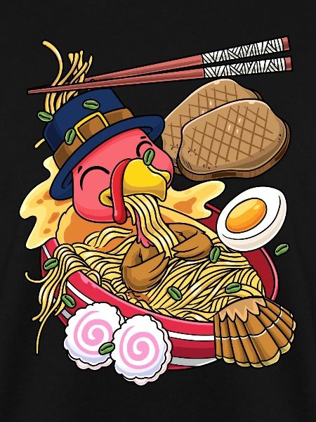 Kawaii Dinde Thanksgiving Ramen