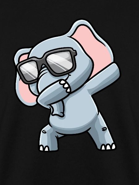 Elefant Mit Sonnenbrille Dabbing