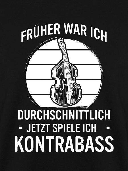Kontrabass Kontrabassspieler Kontrabassist