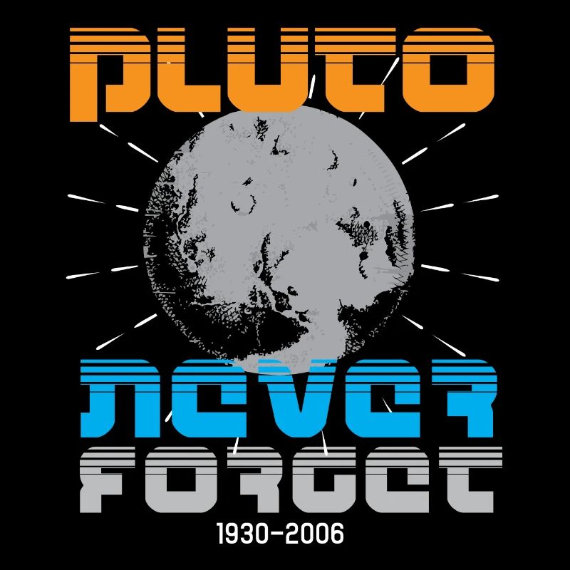 Sonnensystem Pluto Vergiss Niemals 30-06