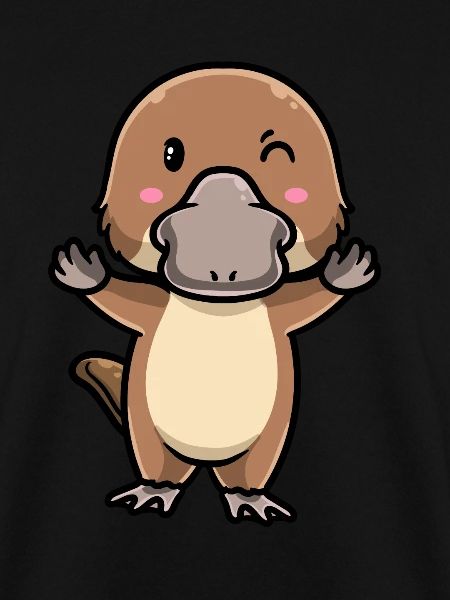 Kawaii Schnabeltier Emoticon