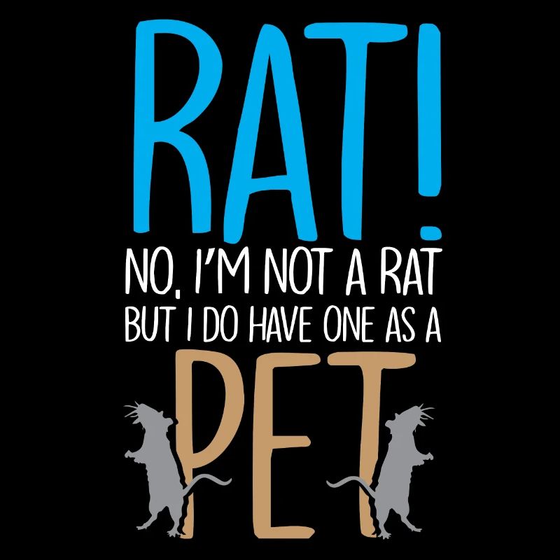 Rat! Non, je ne suis pas un rat, mais j’ai