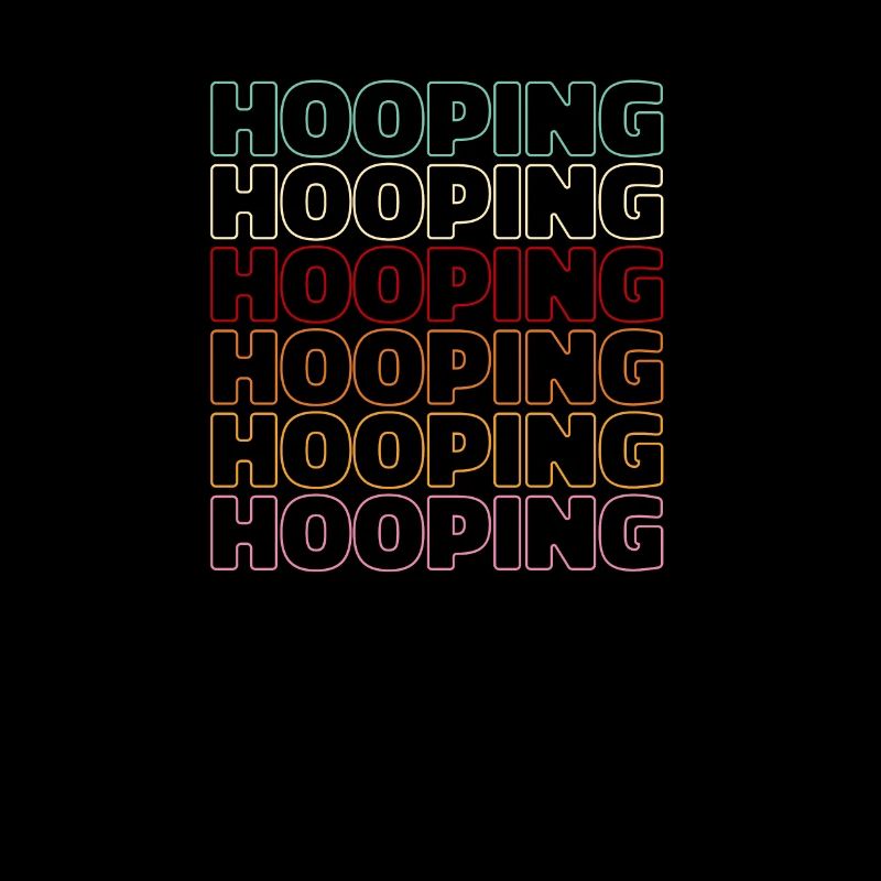 Retro Vintage Hooping Hooping Hula Hoops