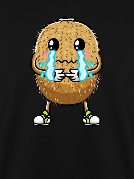 Kiwi Fruit Kawaii Emoticon