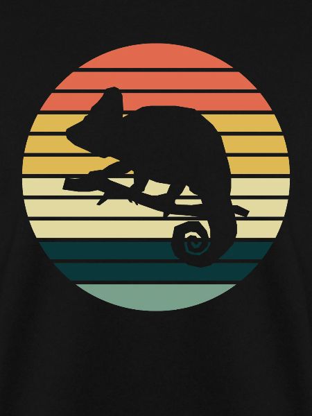 Chamaeleon Chamäleon retro