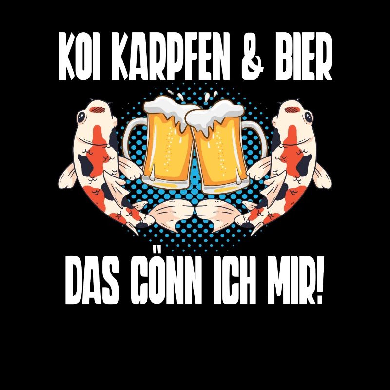 Kois Koi Teich Koi Karpfen & Bier