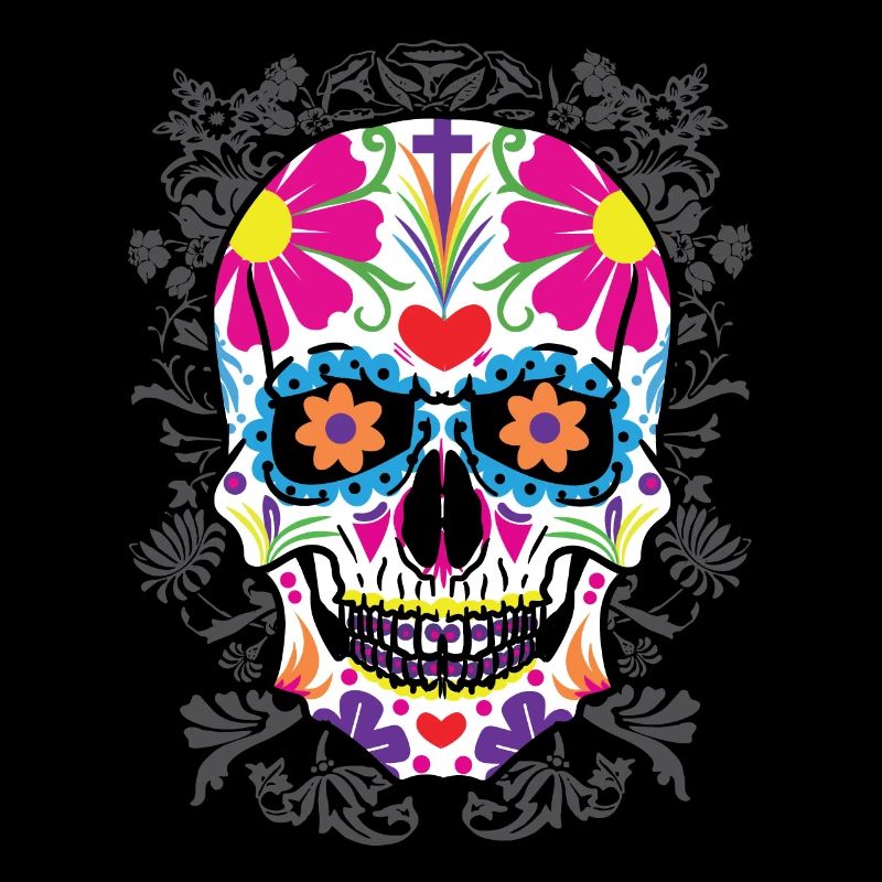 Crâne de sucre dia de los muertos