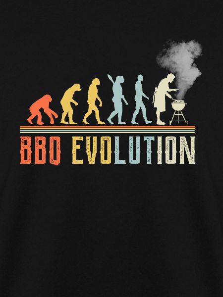 BBQ Evolution Lustiges Zitat