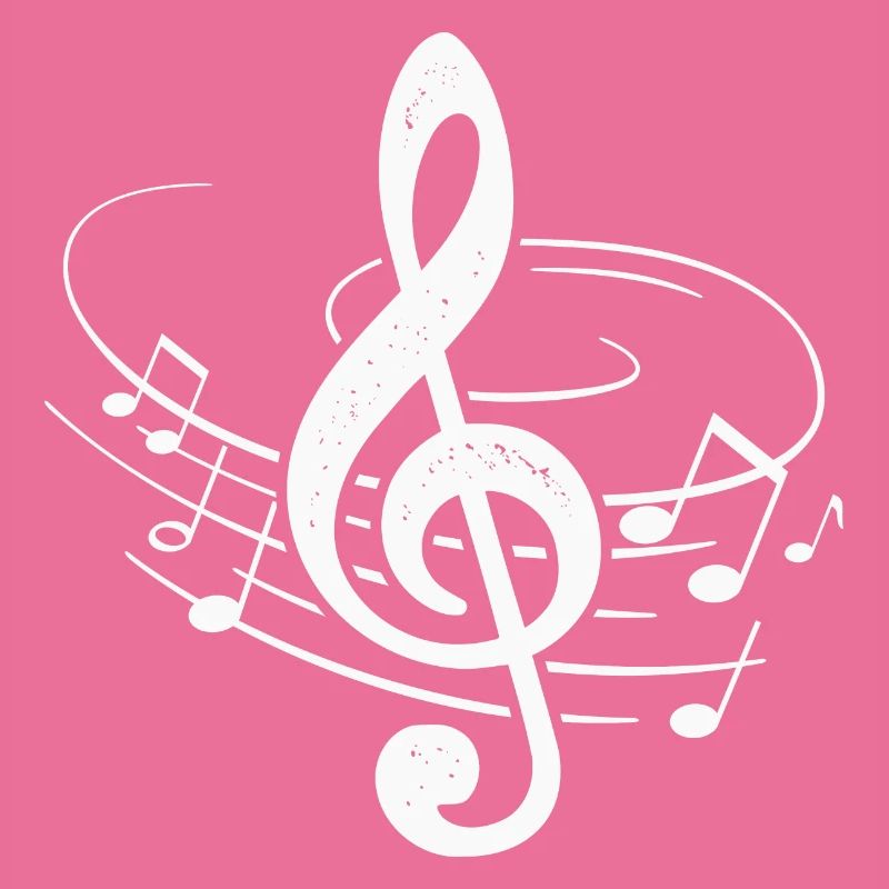 Musiciens Violon Clés Partition Notes