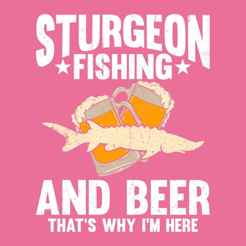 Störfischen Und Bier Bin