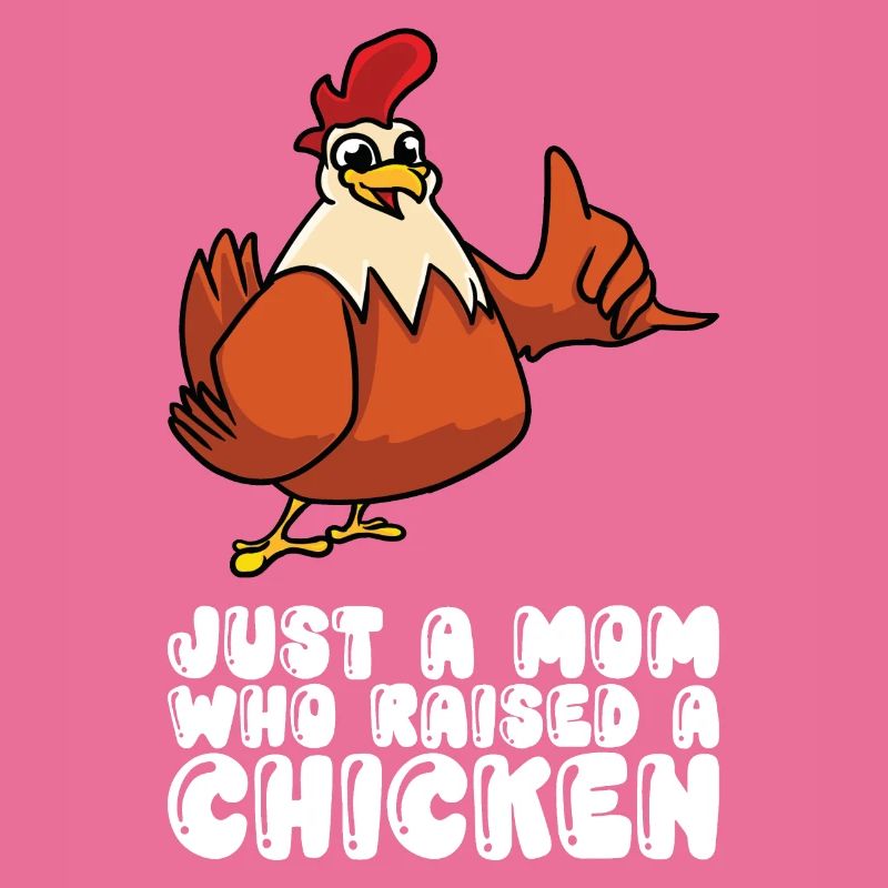 Nur Eine Mutter, Die Ein Huhn Aufgezogen Hat