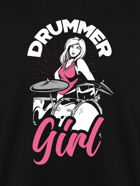Drums Girl Drummer Gift