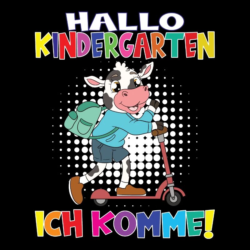 Kindergartenkind Hallo Kindergarten Ich Komme