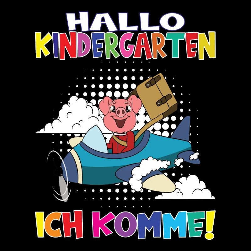 Kindergartenkind Hallo Kindergarten Ich Komme