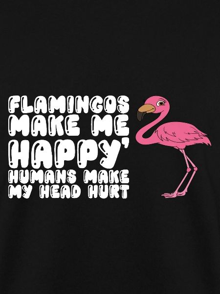 Lustiger Flamingo