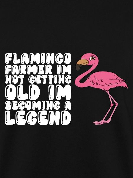 Funny flamingo