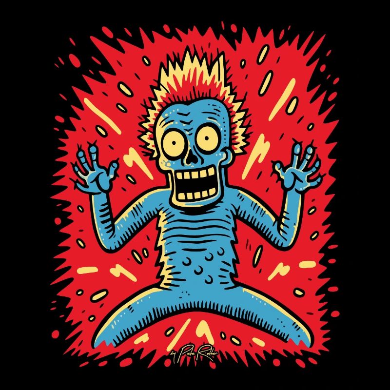 Surprenant Cartoon Pop Guy
