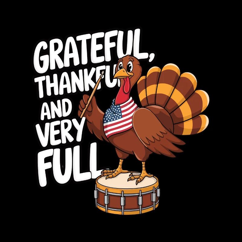 Lustiger Thanksgiving Truthahn