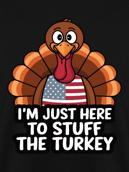 Lustiger Thanksgiving Truthahn