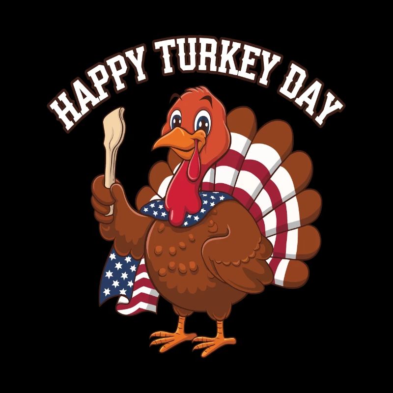 Lustiger Thanksgiving Truthahn