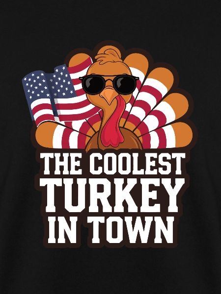 Lustiger Thanksgiving Truthahn