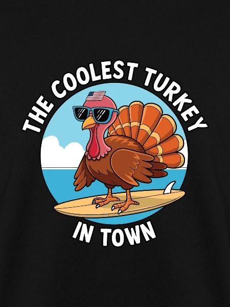 Lustiger Thanksgiving Truthahn