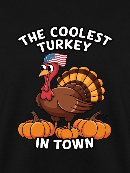 Lustiger Thanksgiving Truthahn