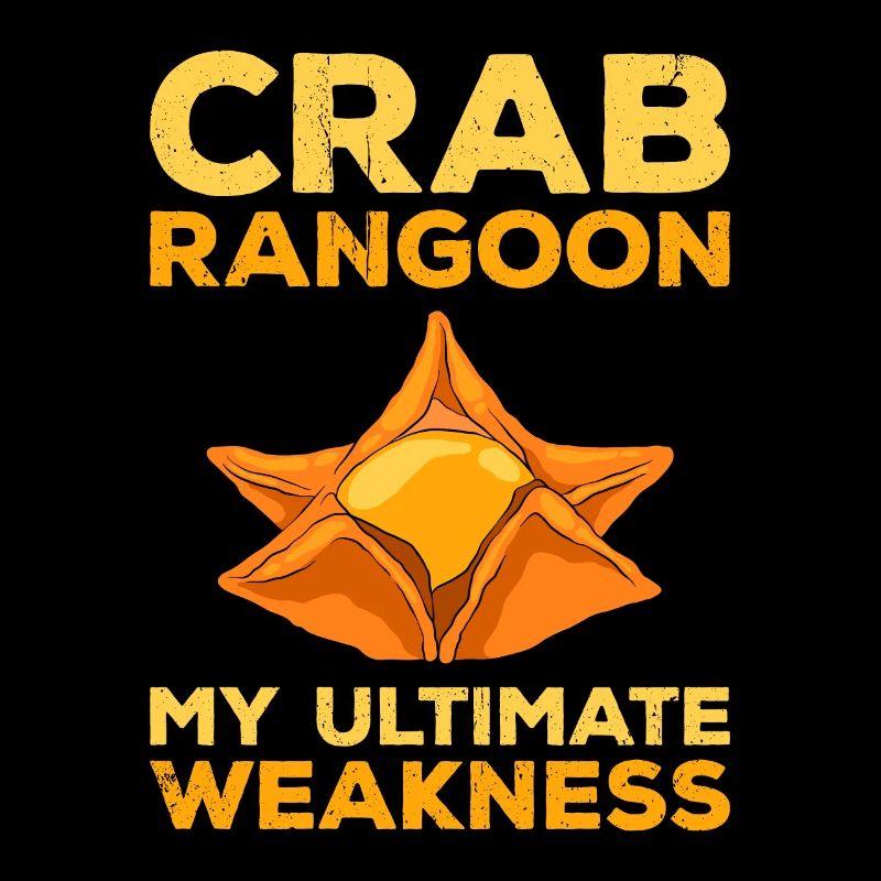 Crabe Rangoon Asie Nourriture