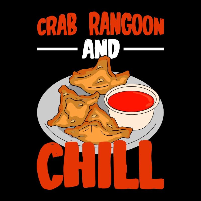 Crabe Rangoon Asie Nourriture