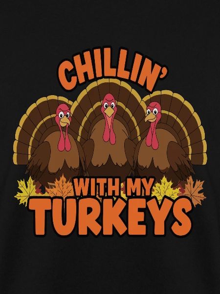 Lustiger Thanksgiving Truthahn