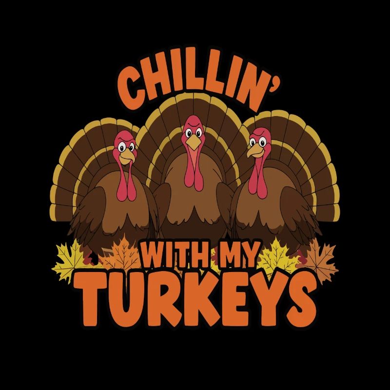 Lustiger Thanksgiving Truthahn