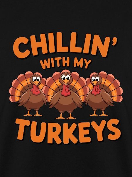Lustiger Thanksgiving Truthahn