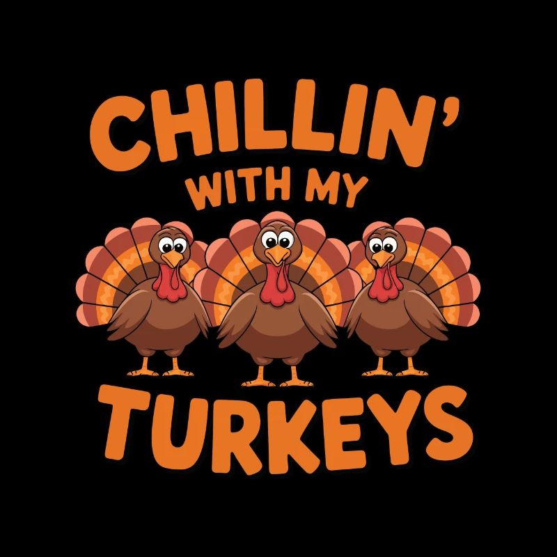 Dinde drôle de Thanksgiving