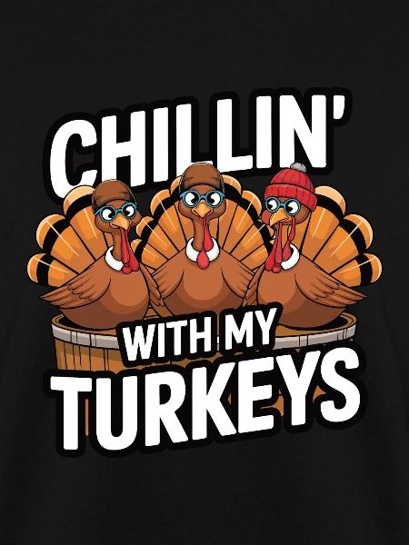 Lustiger Thanksgiving Truthahn