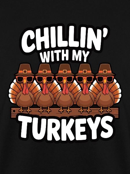 Lustiger Thanksgiving Truthahn