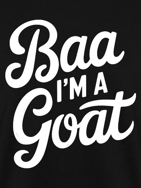 Baa I'm a goat