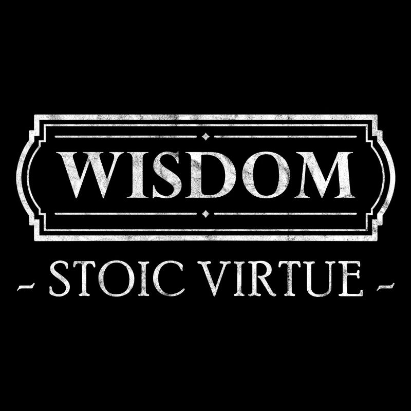 Vertu stoïcienne Sagesse Sagesse Stoïcisme