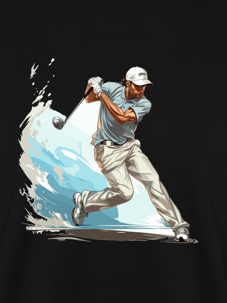 Golf Player - Illustration