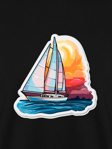 Segelboot - Illustration
