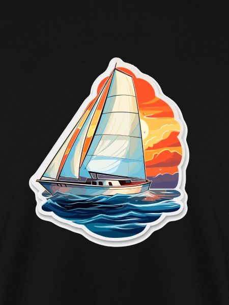 Segelboot - Illustration