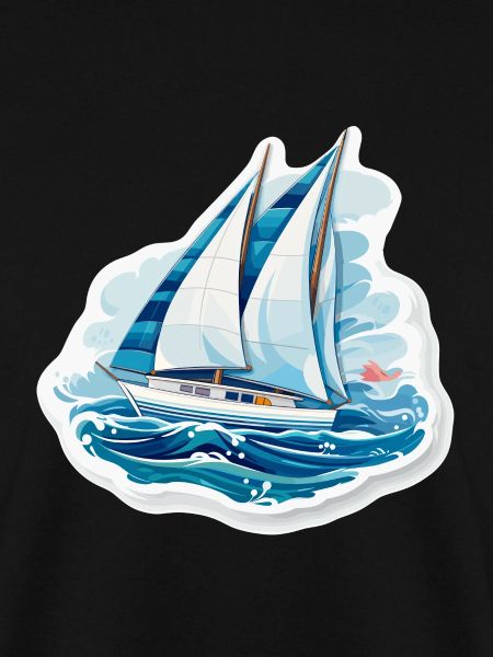 Segelboot - Illustration