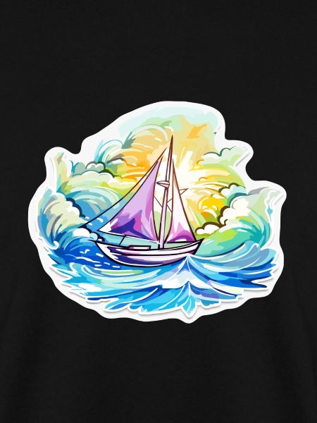 Segelboot - Illustration